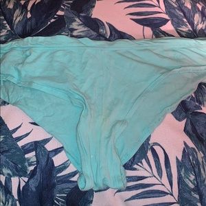 VS Turquoise Cheeky Panties